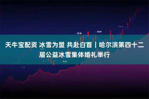 天牛宝配资 冰雪为盟 共赴白首｜哈尔滨第四十二届公益冰雪集体婚礼举行